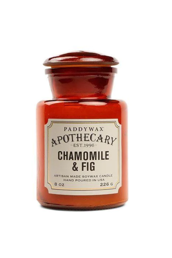 Paddywax Apothecary Glass Candle Chamomile & Fig