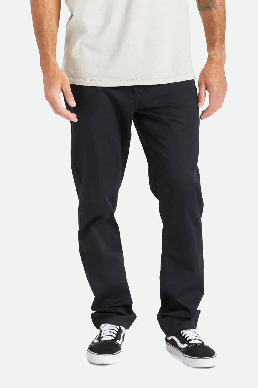 Brixton Choice Chino Regular Pant - Black