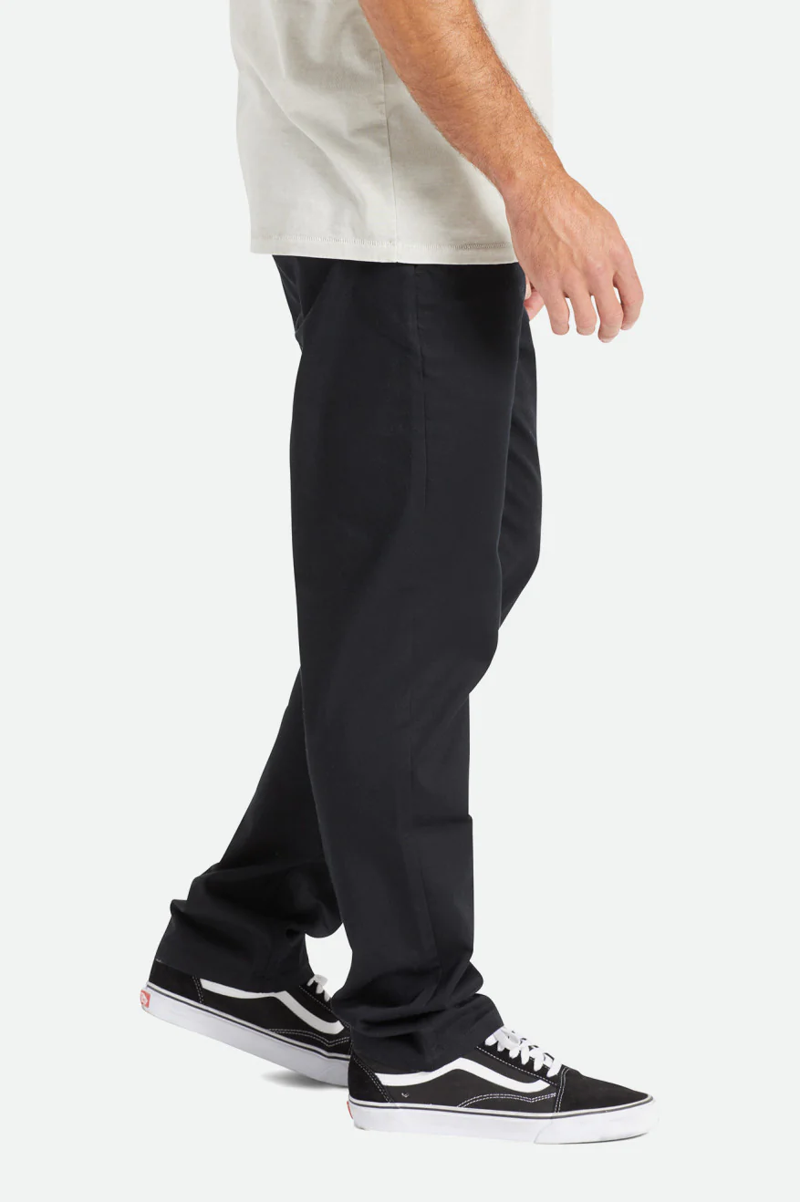 Brixton Choice Chino Regular Pant - Black