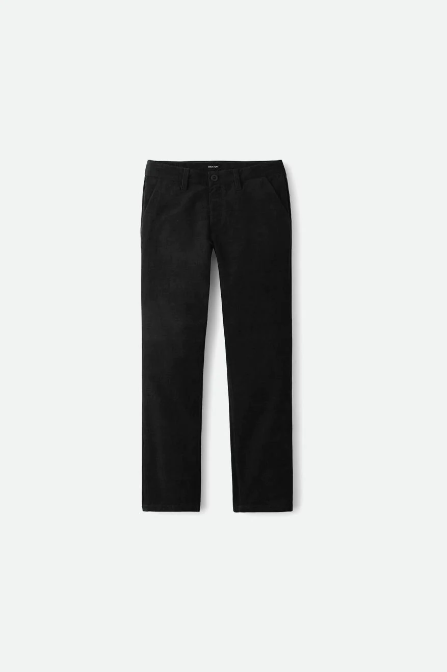 Brixton Choice Chino Regular Pant - Black