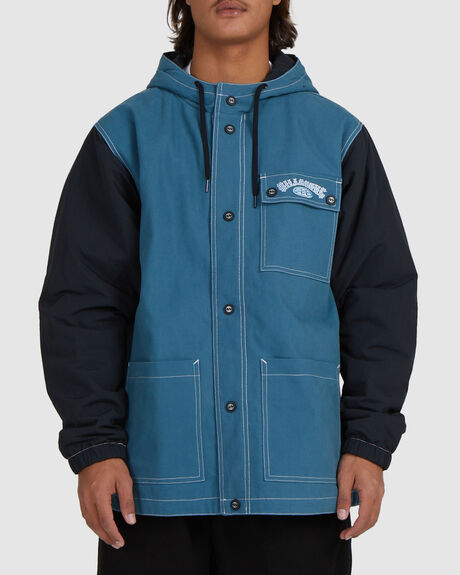 Billabong Gnarly Revo Reversible Jacket - Blue Lagoon