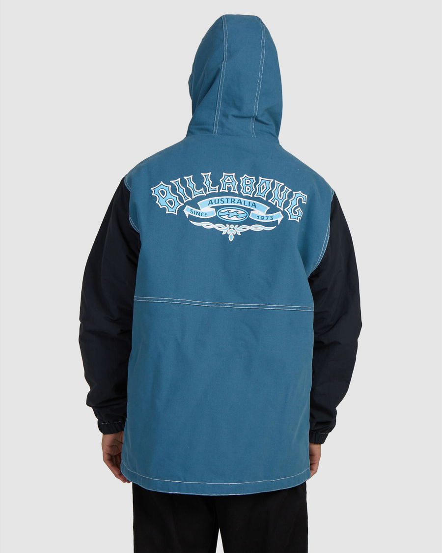 Billabong Gnarly Revo Reversible Jacket - Blue Lagoon