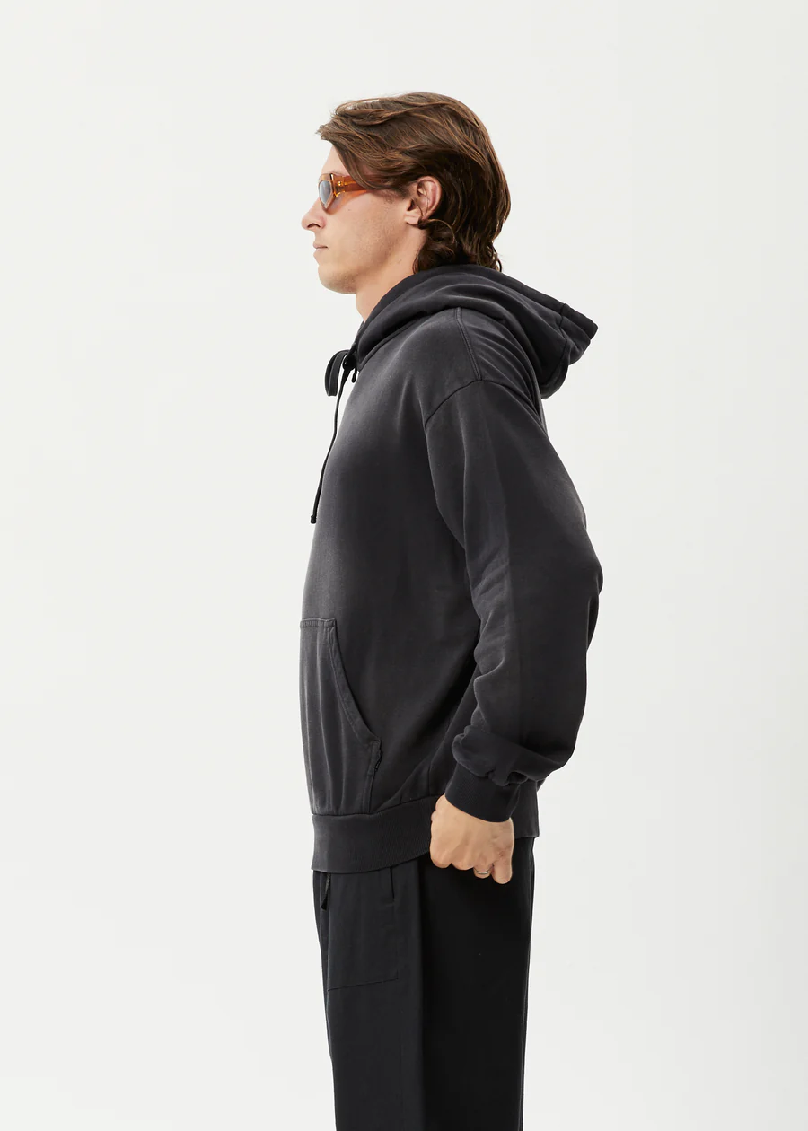 Afends Eternal Recycled Hoodie - Worn Black