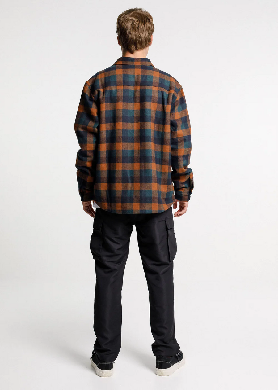 Thing Thing Lumber Jacket - Chocolate Plaid