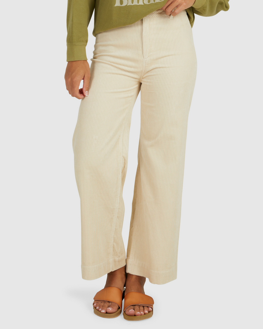 Billabong Candy Cord Pant - White Sand