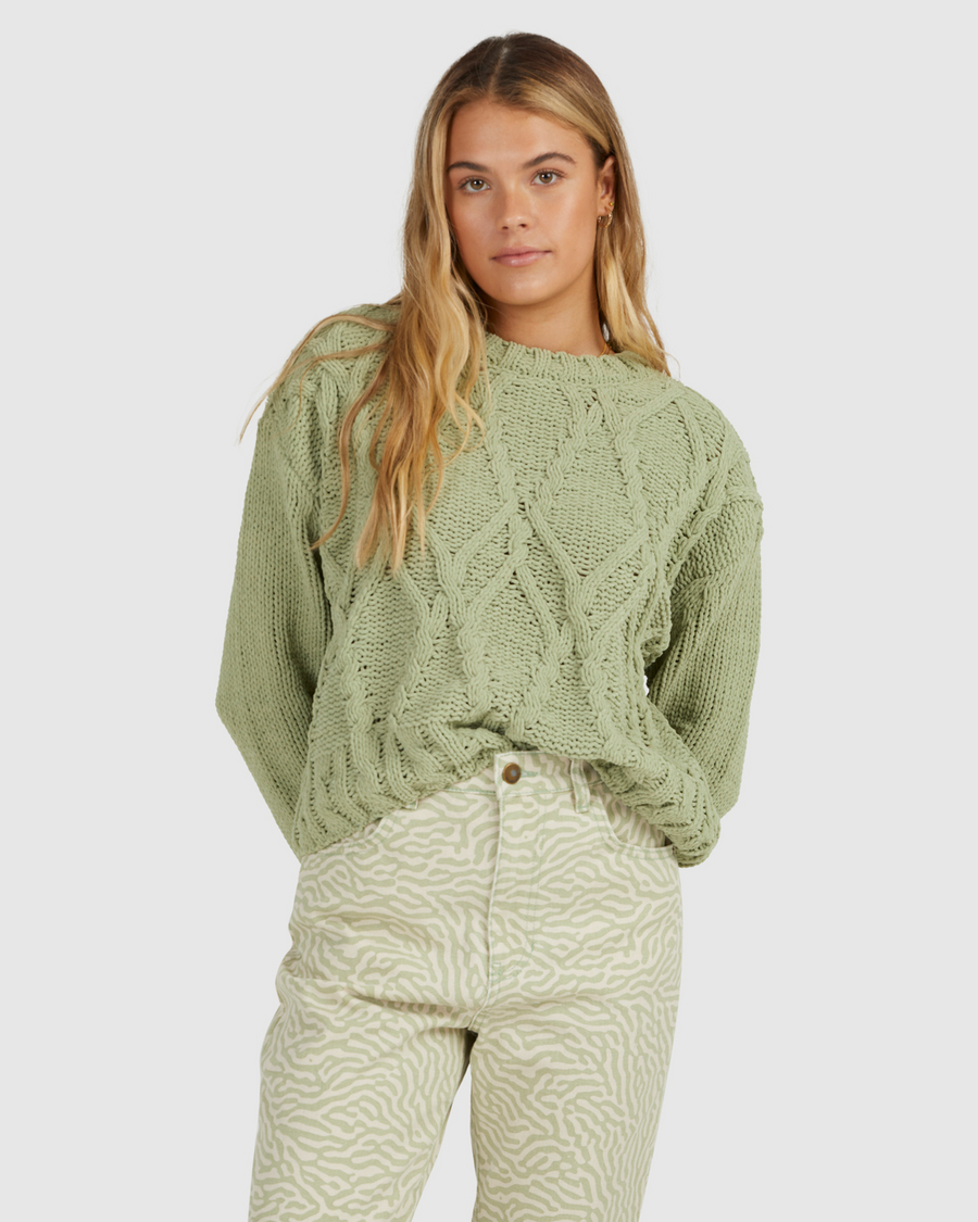 Billabong Only Mine Sweater - Sage