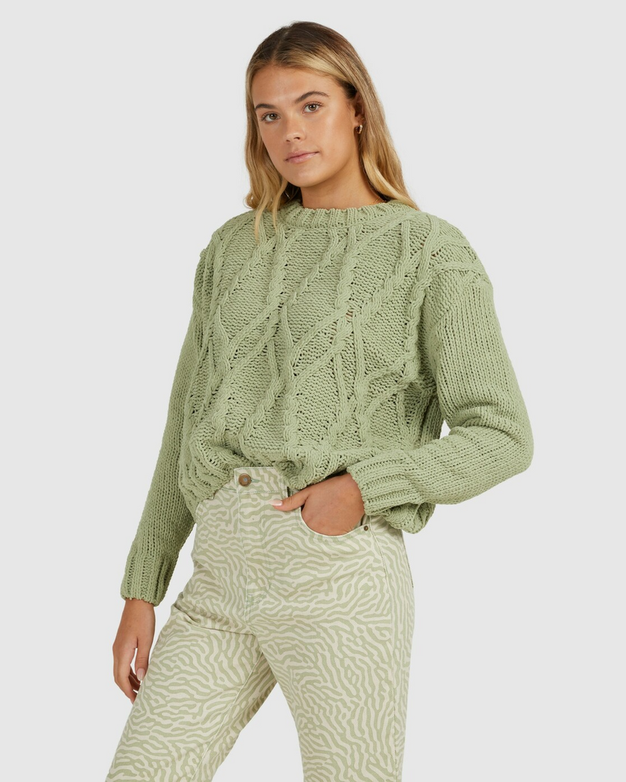 Billabong Only Mine Sweater - Sage