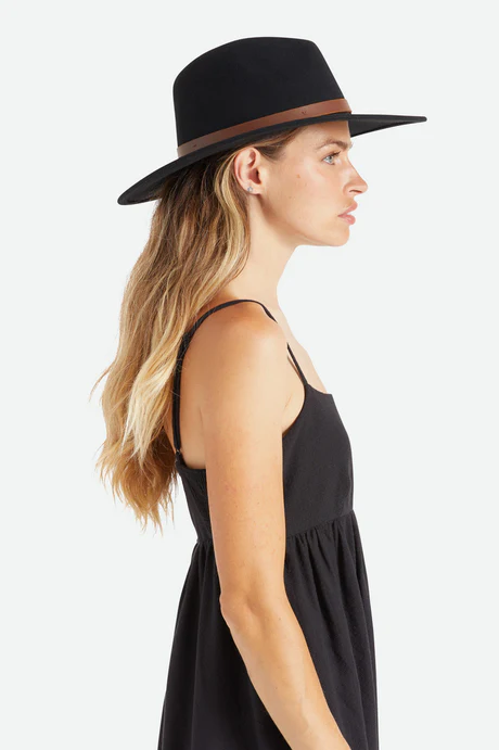 Brixton Field Proper Hat - Black