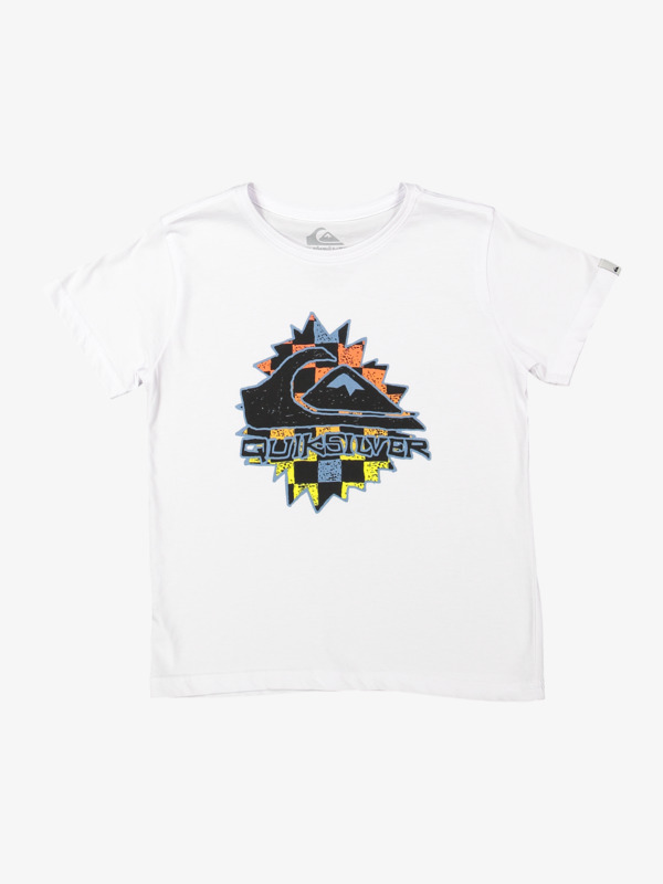 Quiksilver Gen X Logo SS Tee - White