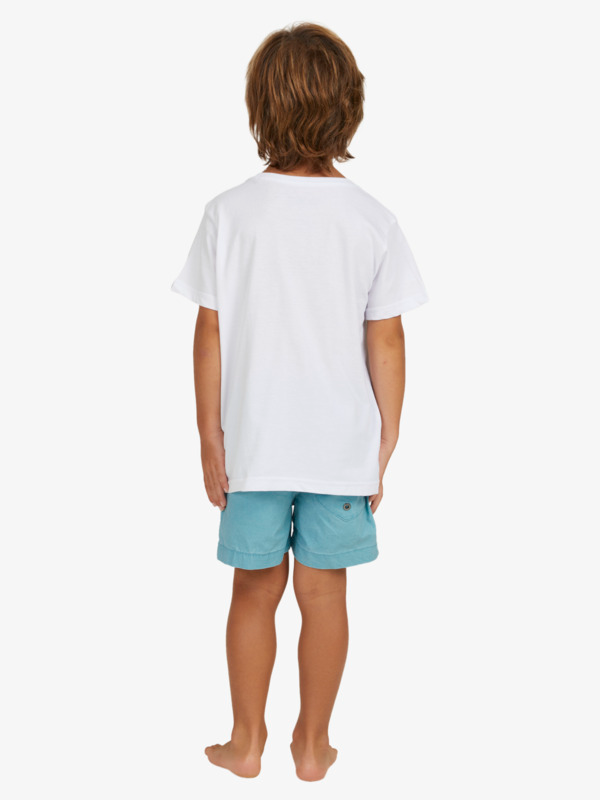 Quiksilver Gen X Logo SS Tee - White