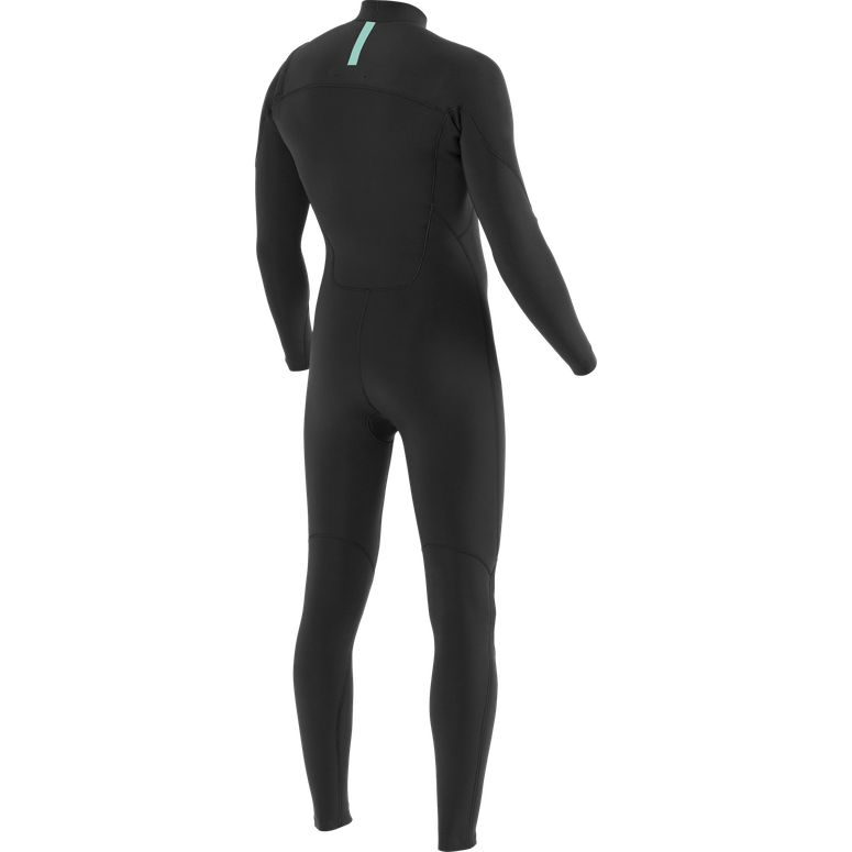 Vissla 7 Seas Comp 3-2 Chest Zip Full Suit - Black 2